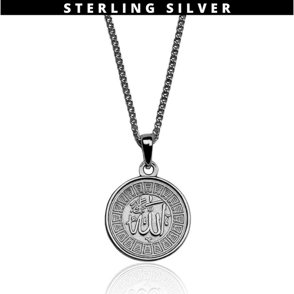 Allah hot sale necklace silver