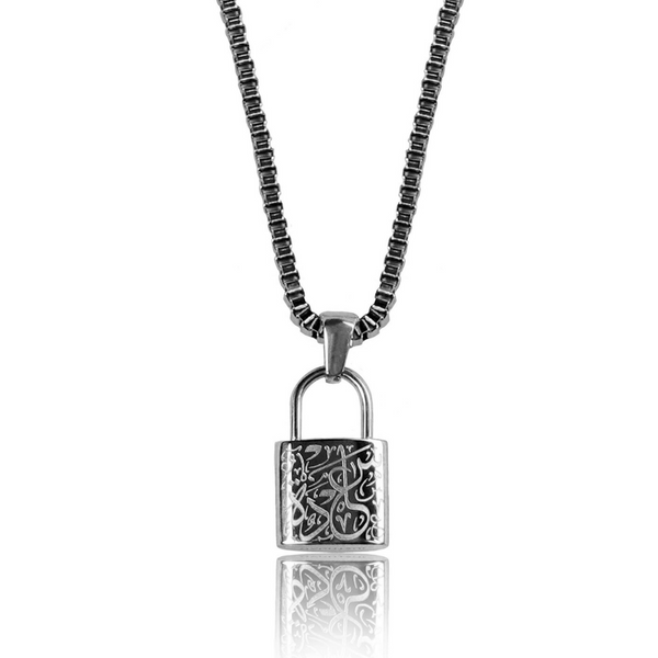 Necklace 2025 chain lock