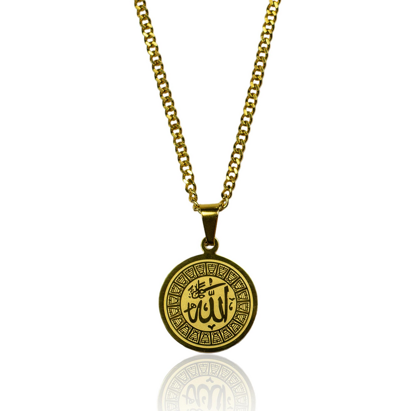 Allah medallion necklace deals
