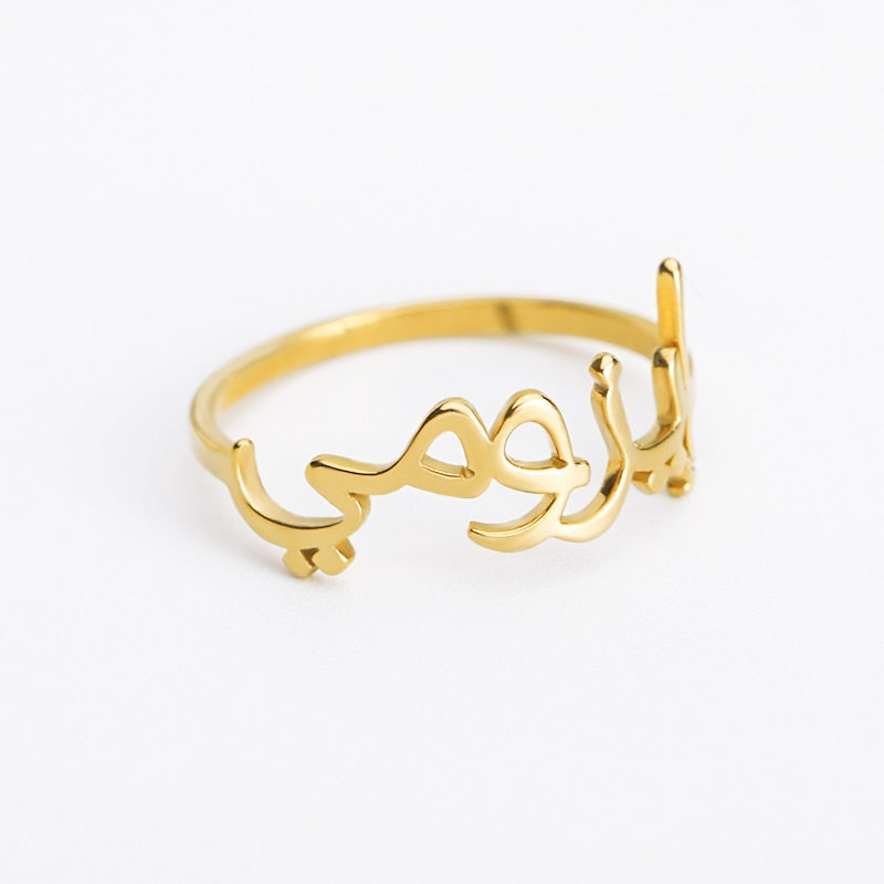Custom Arabic Ring