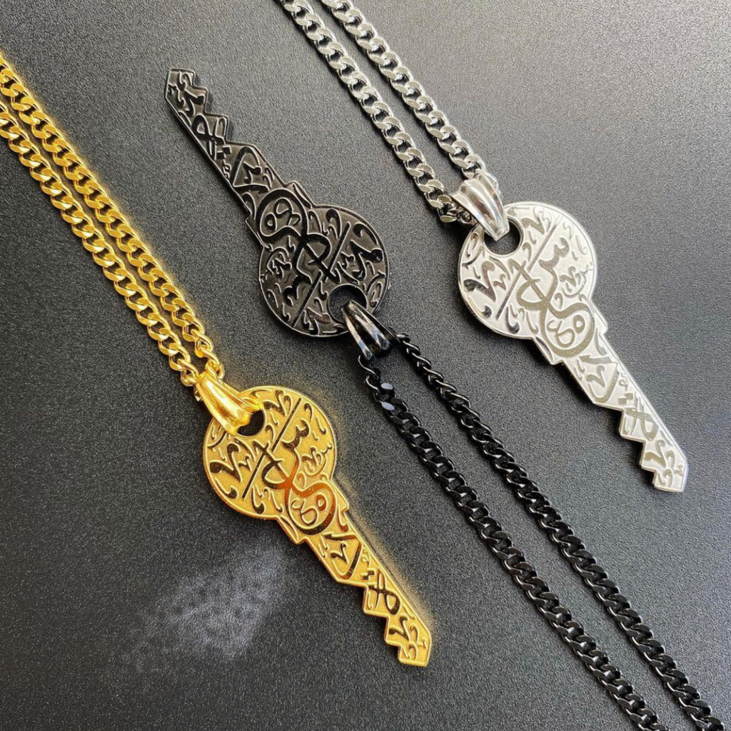 Key to happiness discount necklace