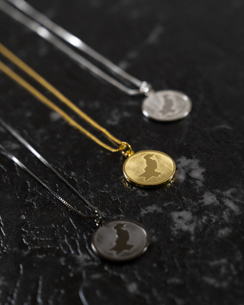Pakistan Coin Necklace - Gold