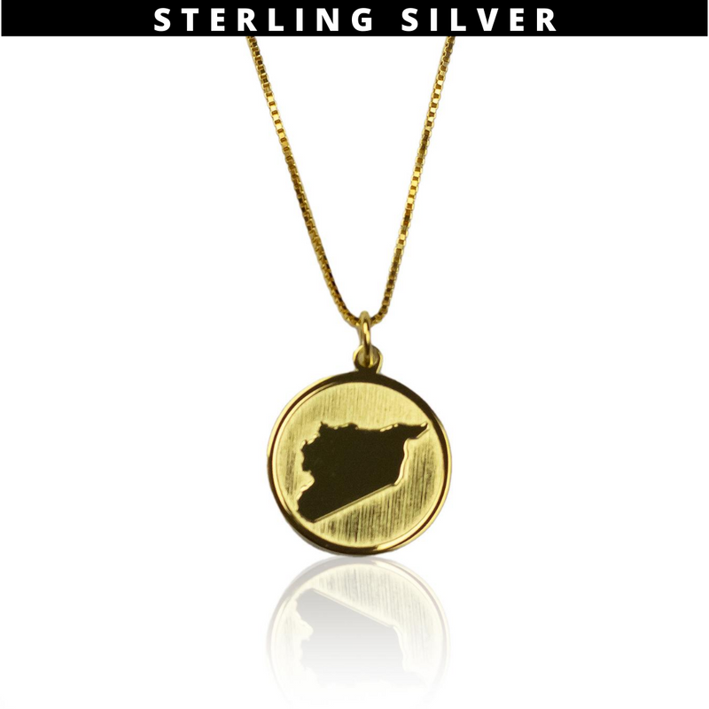 Syria Coin Necklace - Gold